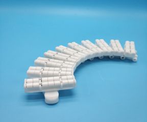 83柔性滚珠链板
