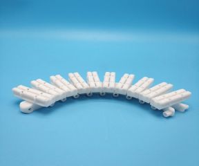 83柔性滚珠链板