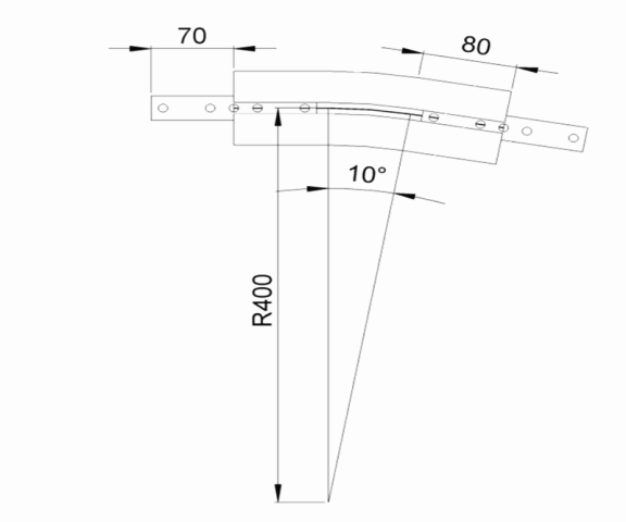 105-10°垂直弯头 105-10°垂直弯头