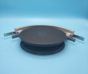 85型柔性链90度水平轮弯 85型柔性链90度水平轮弯