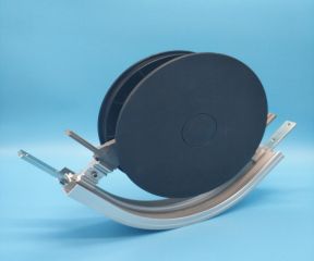 85型柔性链90度水平轮弯