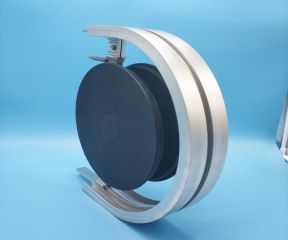 85型柔性链180度水平轮弯 85型柔性链180度水平轮弯